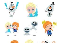 Elsa ! Frozen Photo Stickers App(Android)