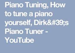 Dirks piano tuner v4 0 fullversion